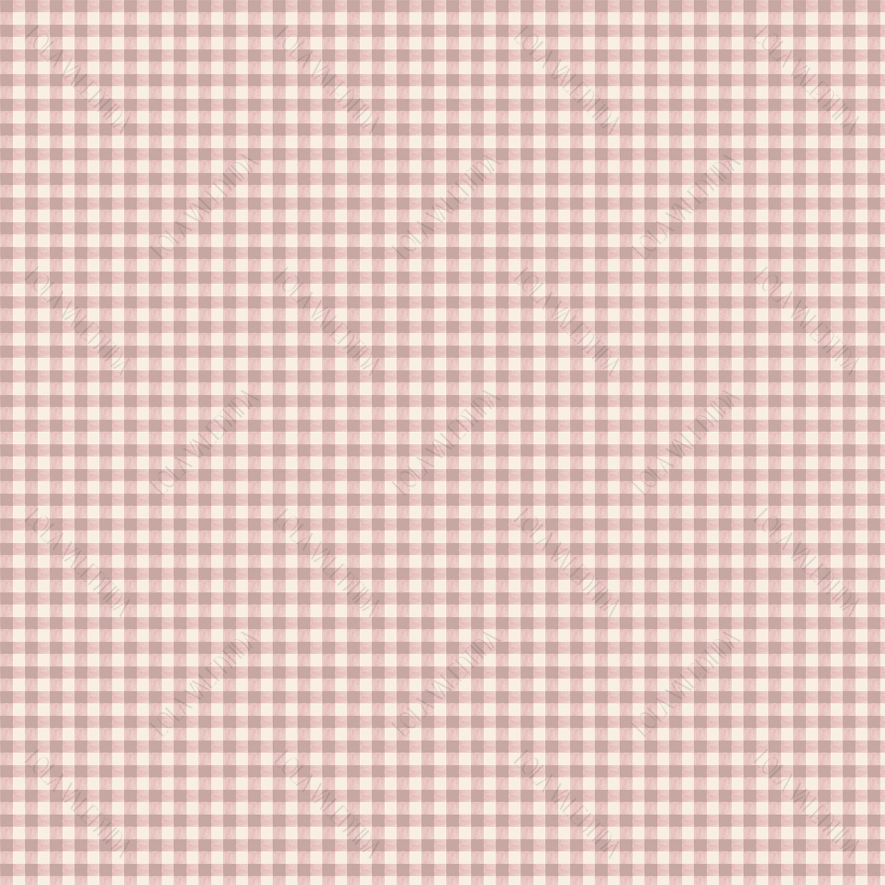 Blush Mini Gingham