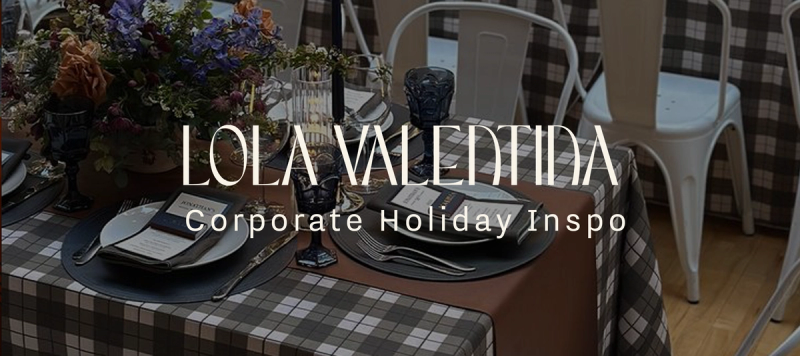 Olive Mod Plaid Tablescape