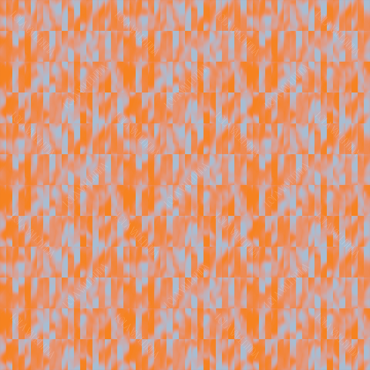 Orange Light Blue Retrograde