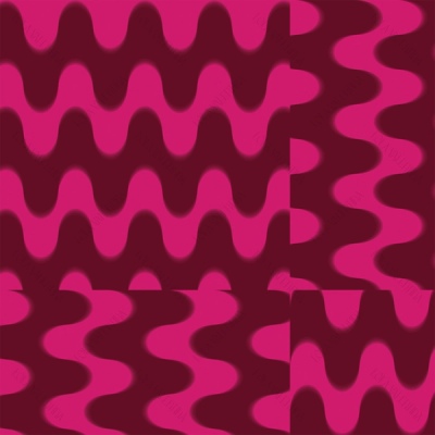Maroon Hot Pink Frequency