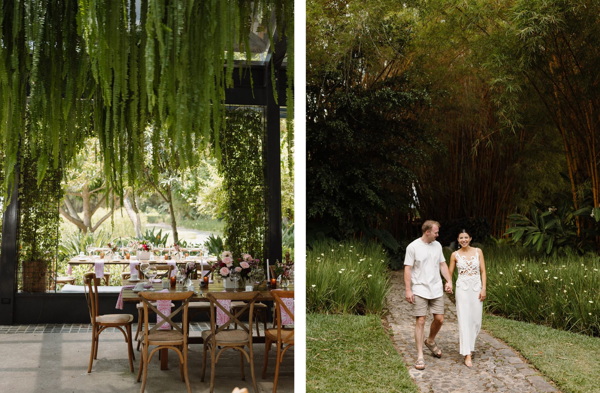 Antigua Guatemala wedding setup