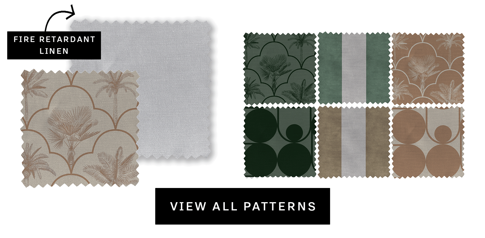 Fire retardant linen