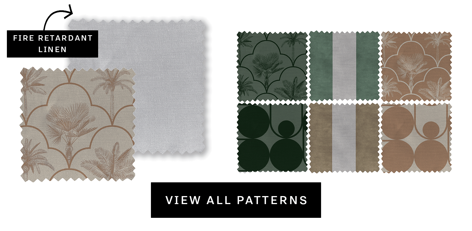 Fire retardant linen