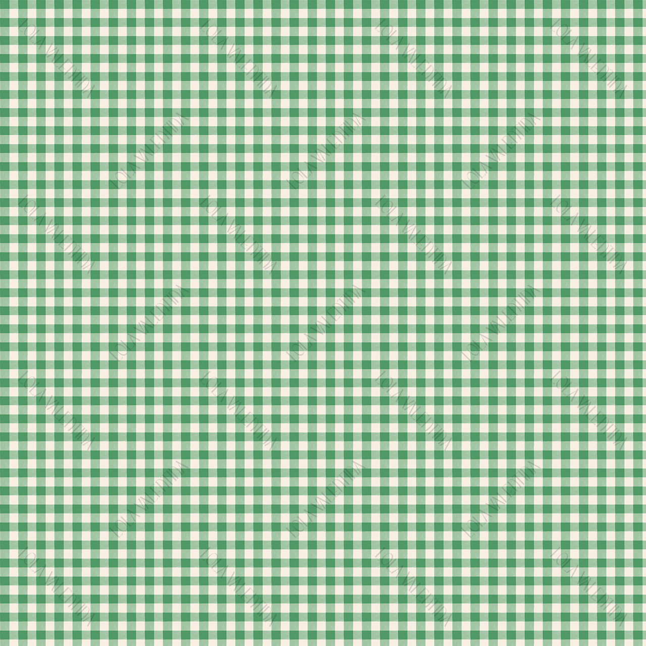 Green Mini Gingham