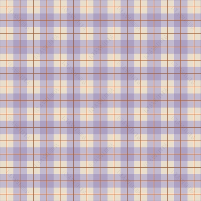 Orchid Bloom Burnt Orange Mod Plaid