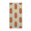 Terracotta Abstract Oval - Napkins
