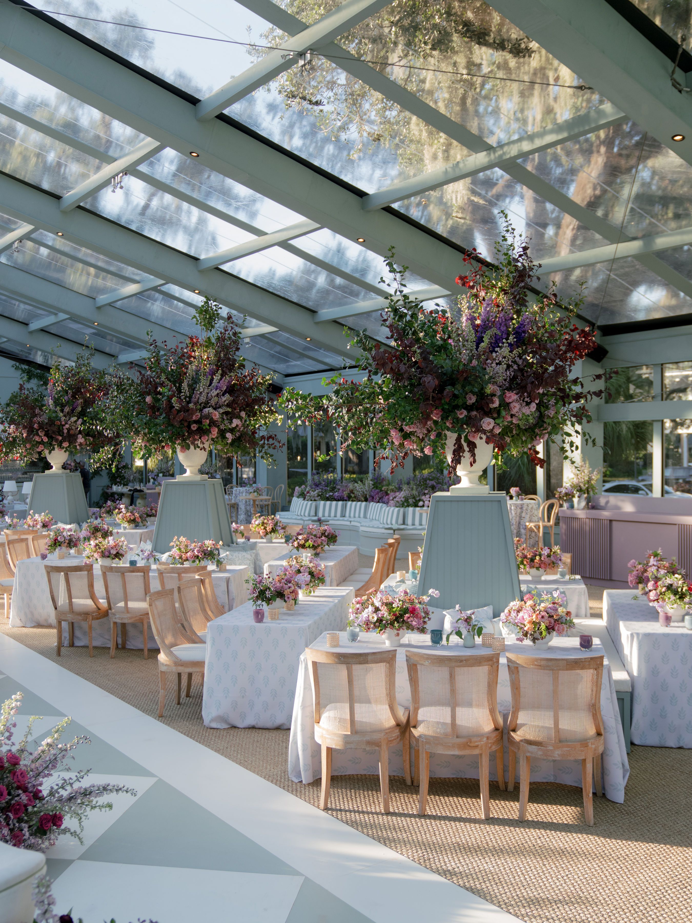 Palmetto Bluff Wedding Custom Linens