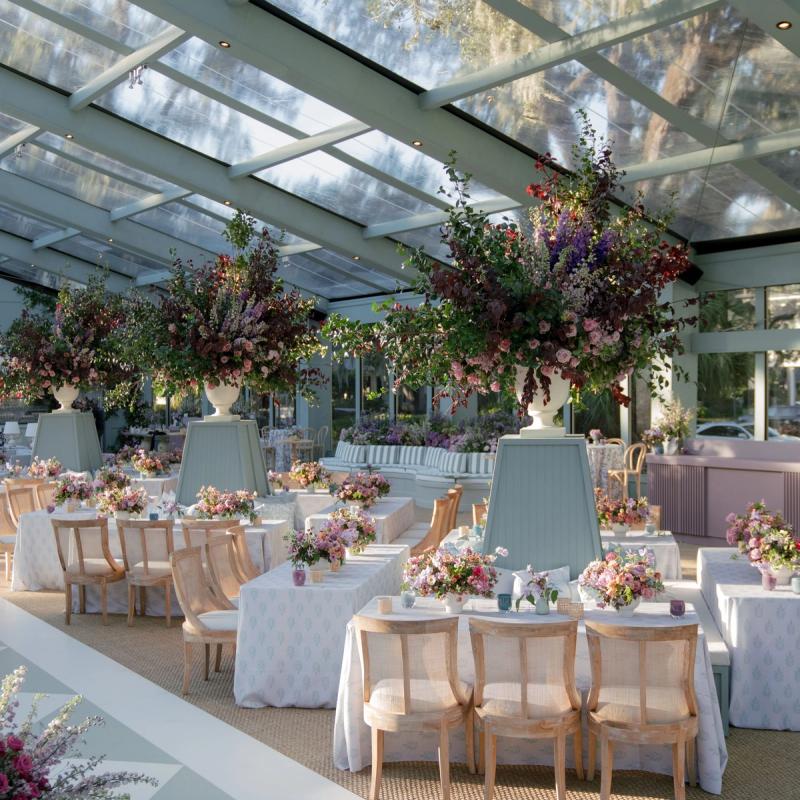 Palmetto Bluff Wedding Custom Linens