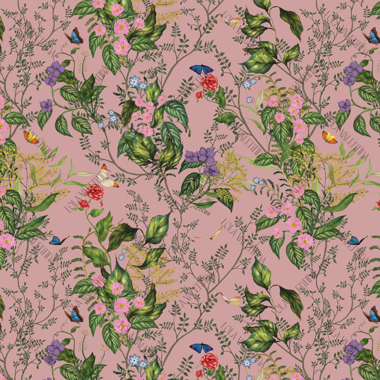Blush English Garden