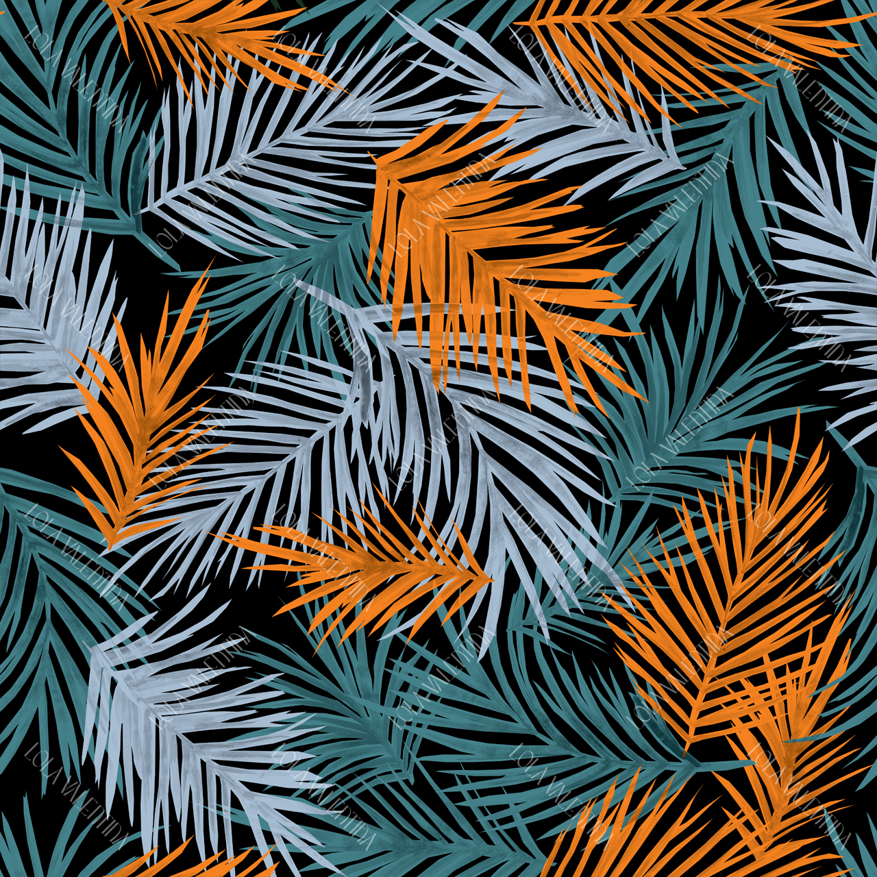 Teal Orange Tropicana
