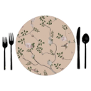 Nude Flor Garden - Placemat Chargers