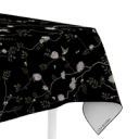 Black Flor Garden - Table Linens