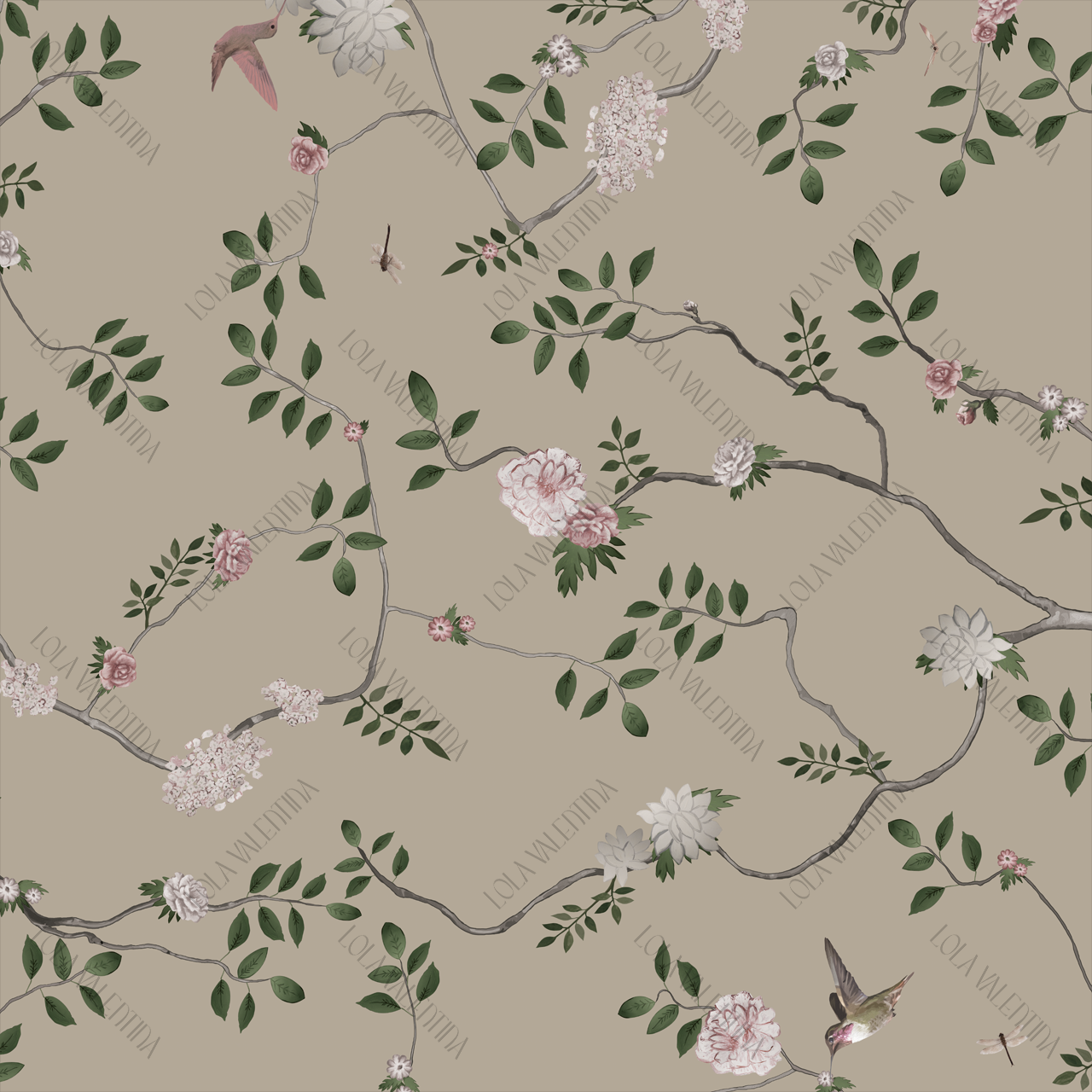Beige Flor Garden