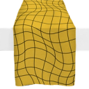 Yellow Wavy Grid - Runners