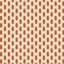 Burnt Orange Abstract Oval