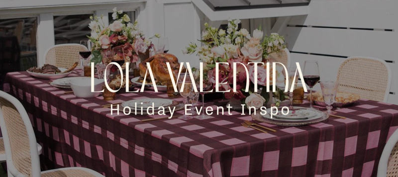 Holiday Event Inspo