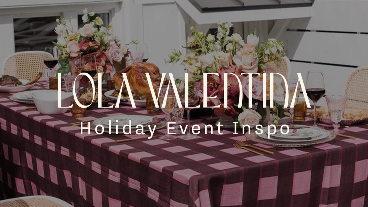 Holiday Event Inspo