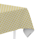 Yellow Abstract Ovals - Table Linens