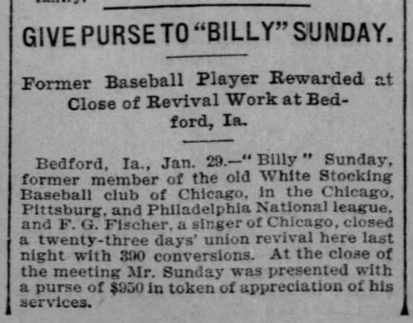 Newspaper article titled Clipped From Chicago Tribune