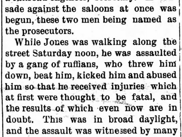 Newspaper article titled Burlington Civic League in Trouble