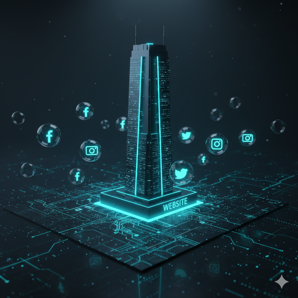 Facebook ne vous appartient pas:  3 raisons vitales de créer votre propre Site Web en 2026.