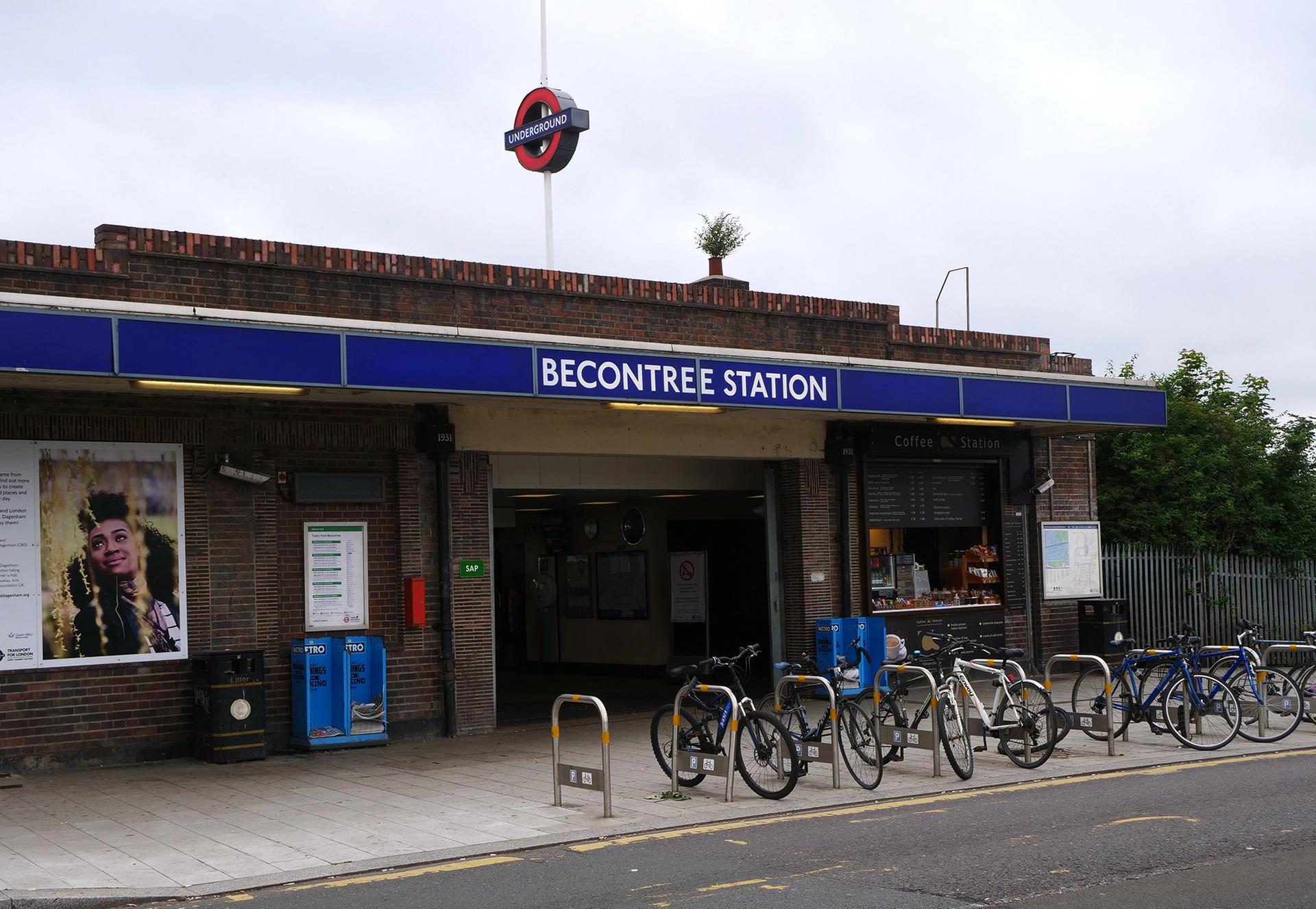 Outside Becontree Station