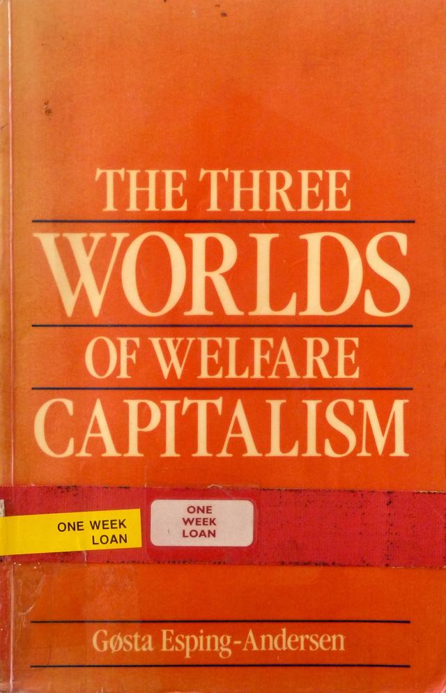 Cover of The Three Worlds of Welfare Capitalism