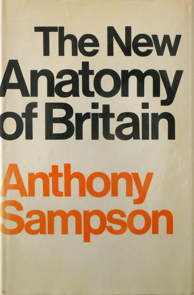 Cover of The New Anatomy of Britain