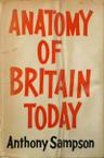 Cover of Anatomy of Britain Today
