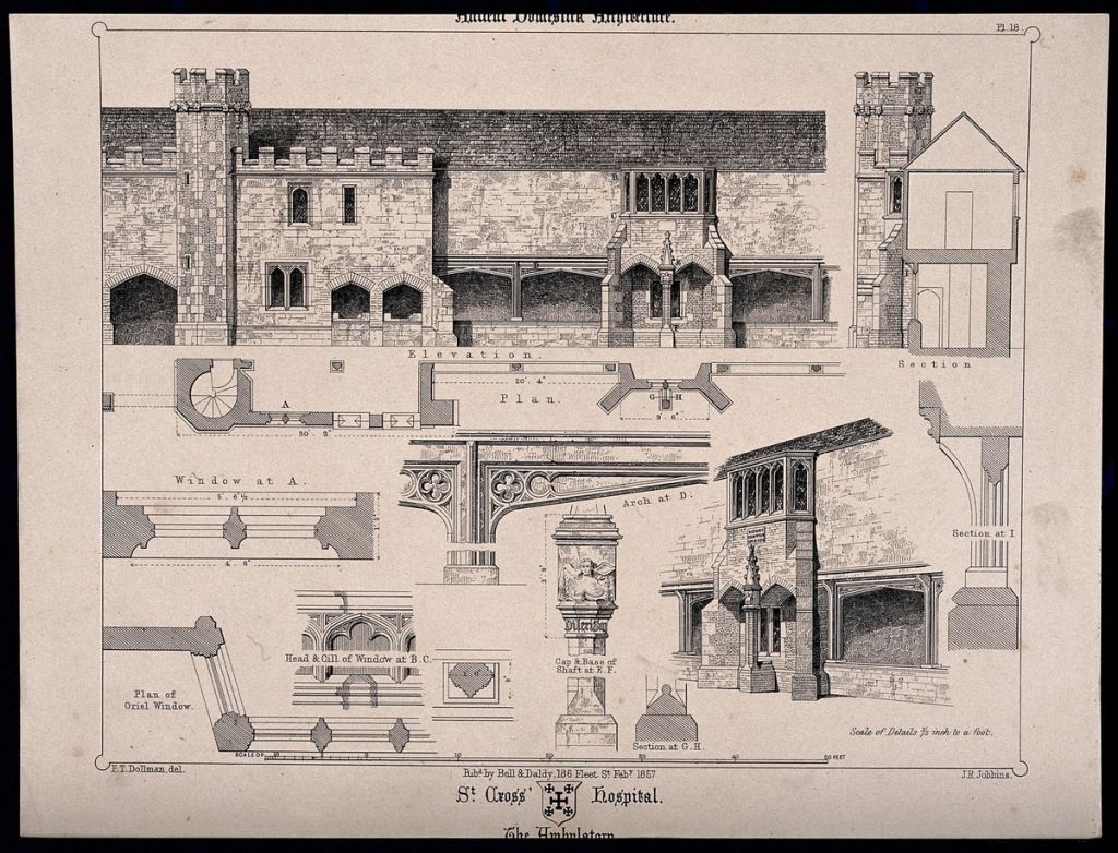 Architectural Recipe: Hospital of St. Cross, Winchester