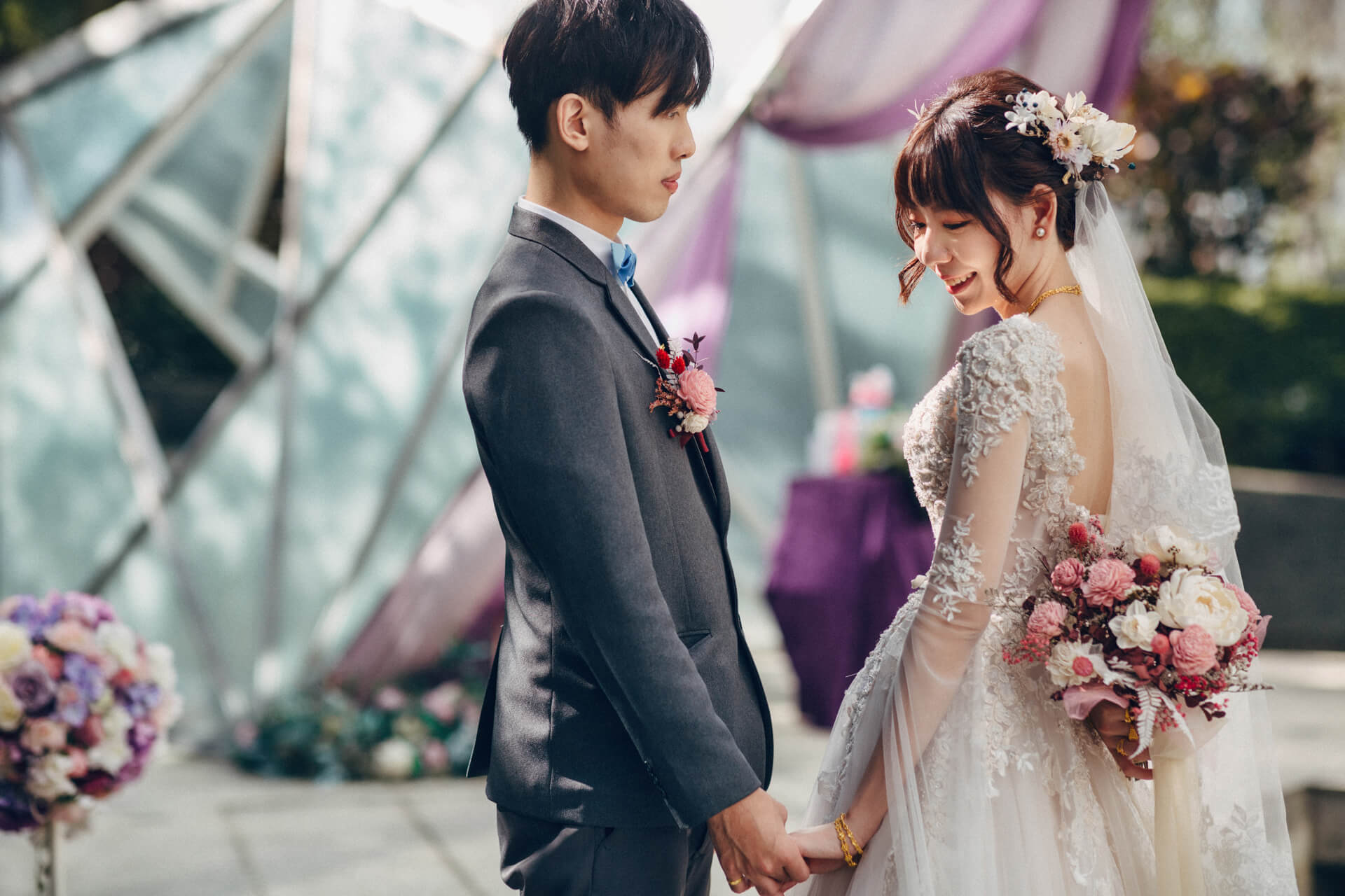 台北晶宴會館婚禮紀錄 | Momo & Chuby 在夢幻劇場空間中的幸福篇章