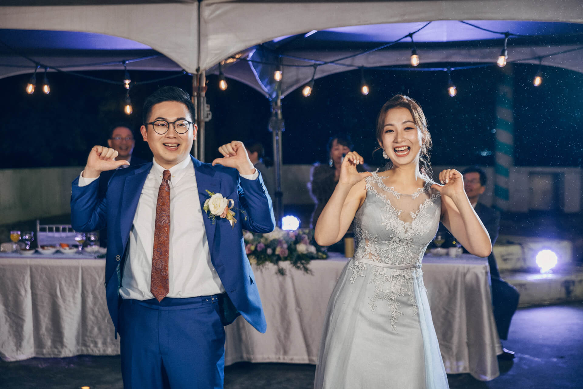 台北天使分享餐廳婚禮紀錄 | Leader & Davi 在陽明山森林系光影下的浪漫誓言