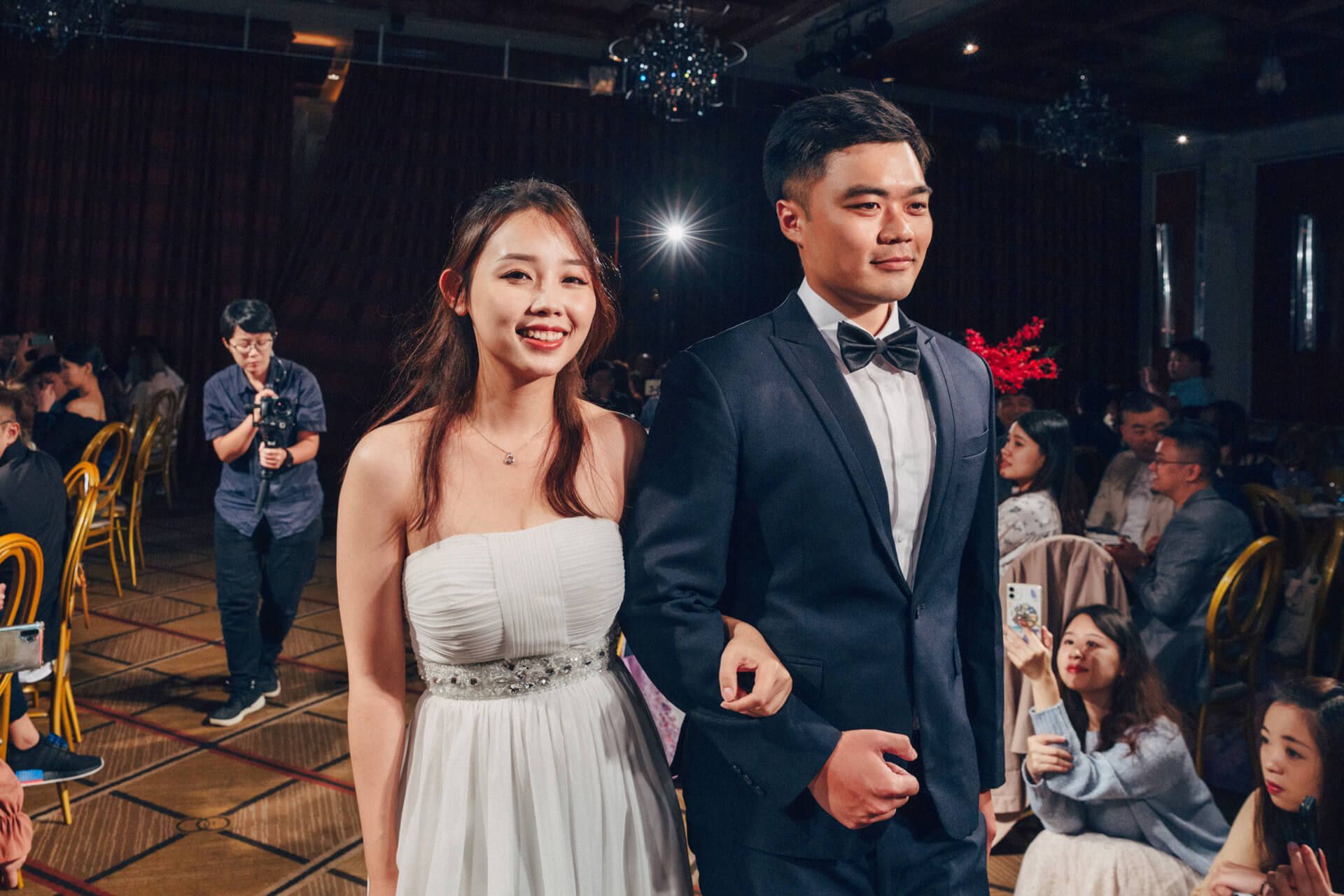 大直典華婚禮紀錄 | Chu & Jamie 從宜蘭出發，橫跨雪隧的幸福長征