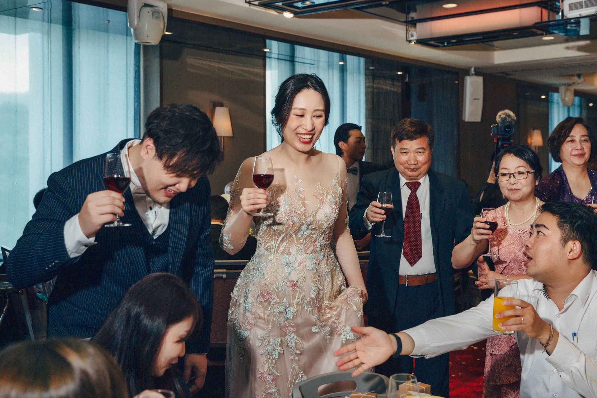 台北六福萬怡酒店婚禮紀錄 | Sam & Chelsy 在南港天際線下的幸福盛宴
