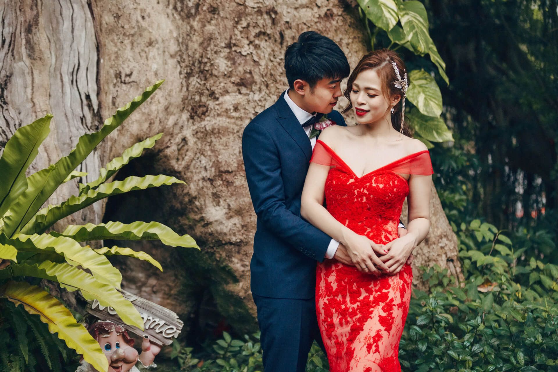 台北青青食尚花園會館婚禮紀錄：Ricky & Belle 在綠意圍繞下的戶外婚禮盛宴
