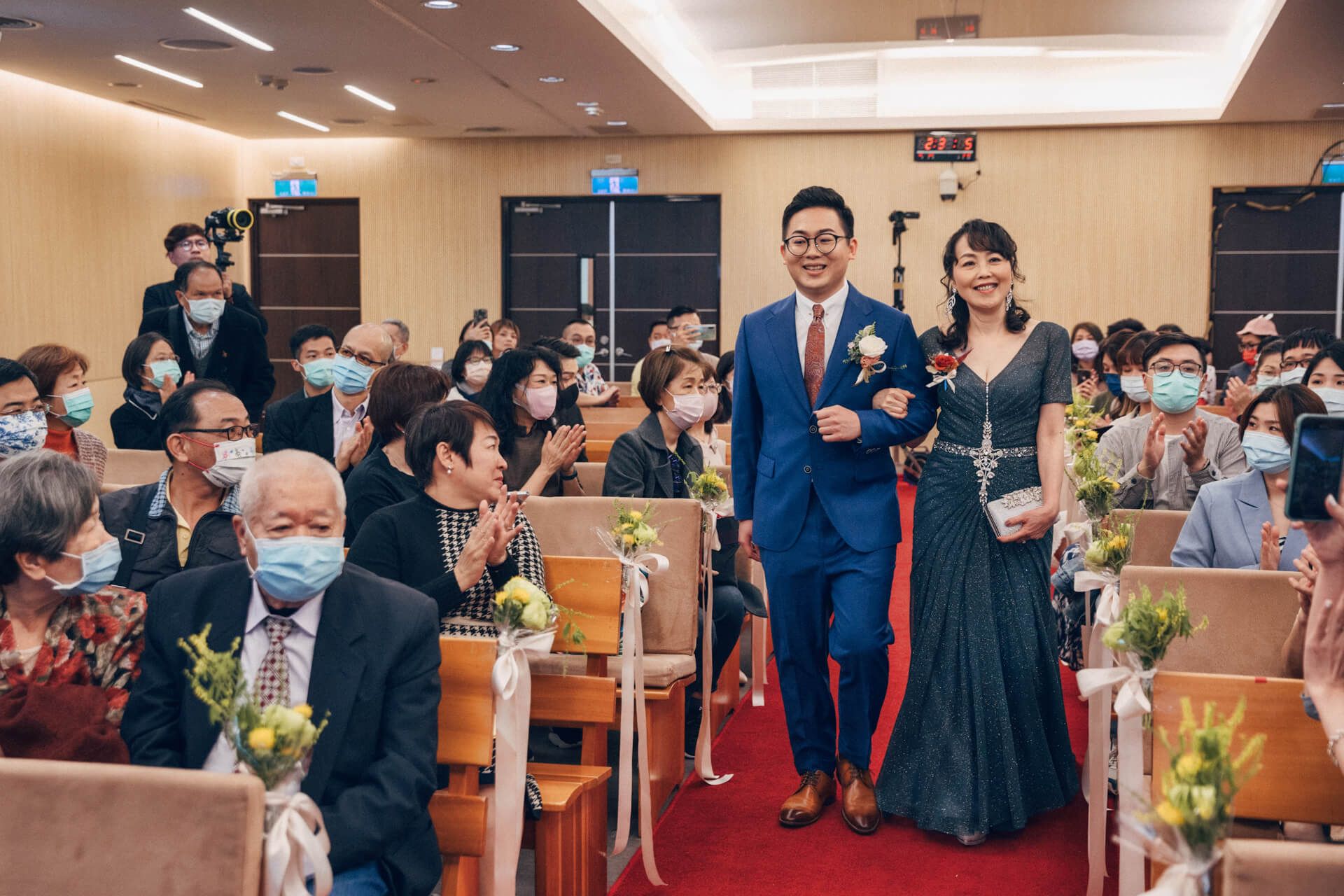 台北天使分享餐廳婚禮紀錄 | Leader & Davi 在陽明山森林系光影下的浪漫誓言