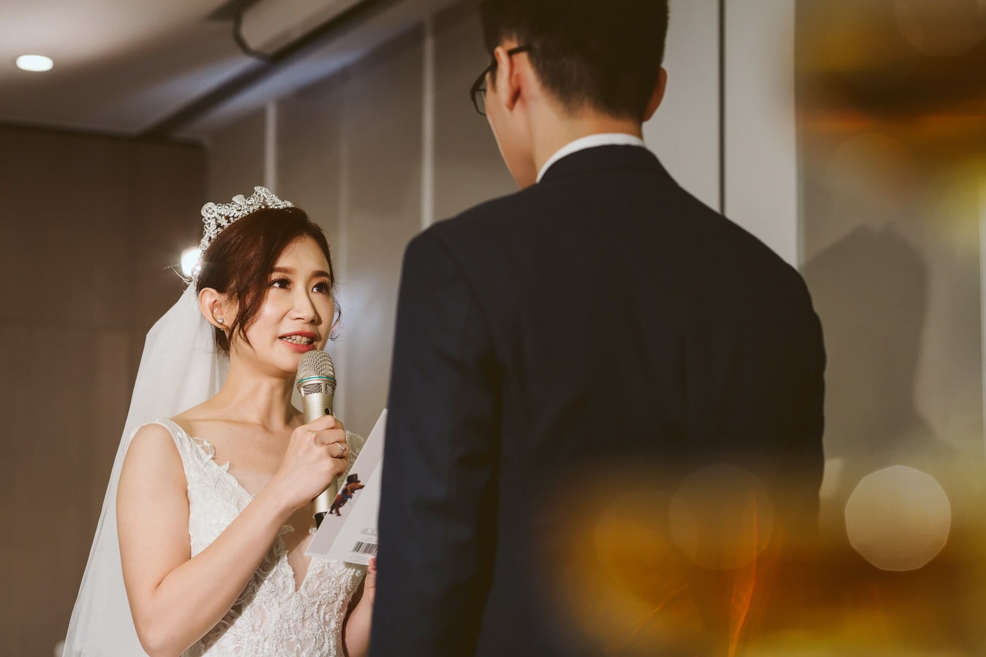 淡水福容婚禮紀錄 | Peter & Misty 在漁人碼頭見證的湛藍誓言