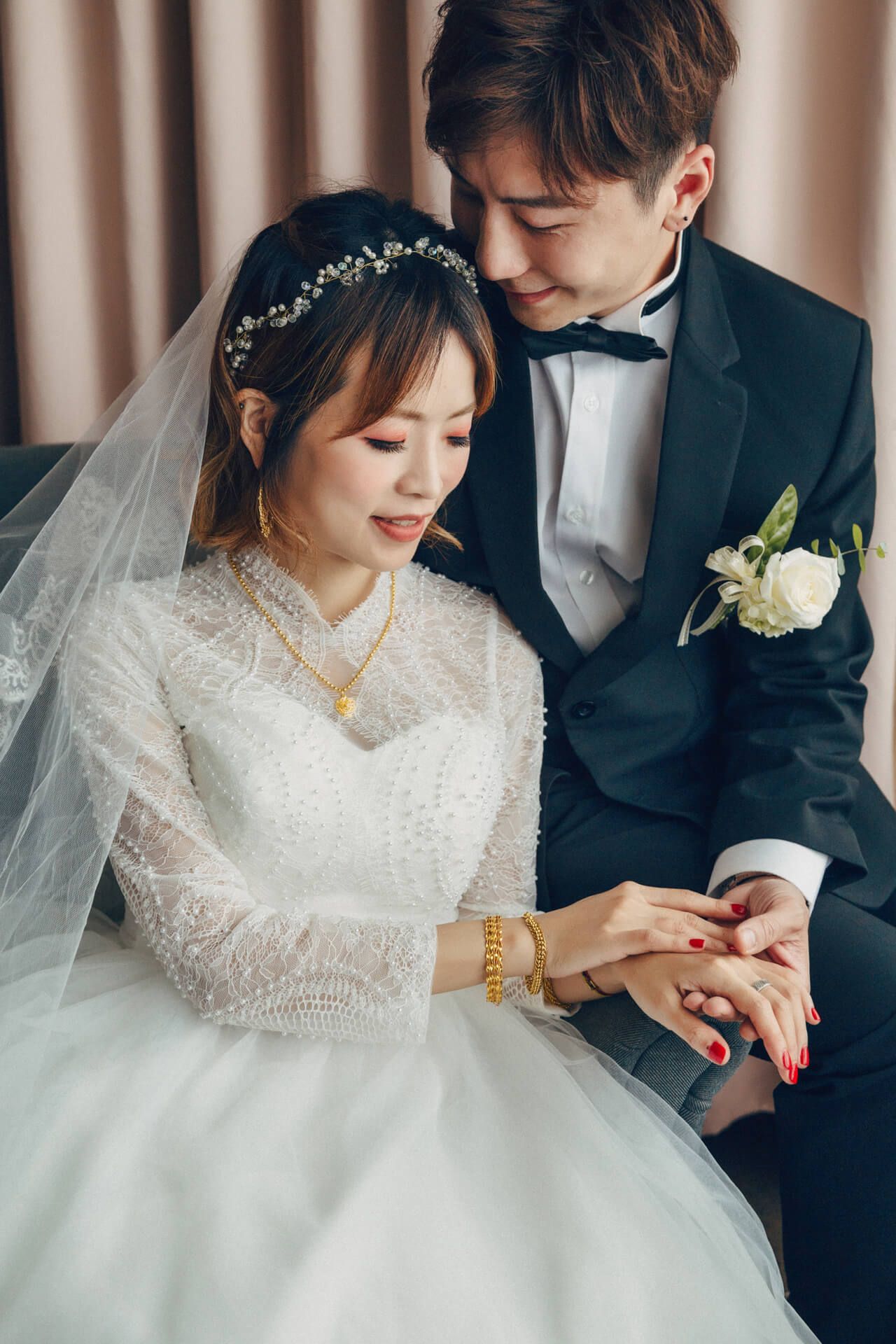 晶宴會館香榭玫瑰園婚禮紀錄 | Ethan & Ivy 在玫瑰芬芳間勾勒的浪漫篇章