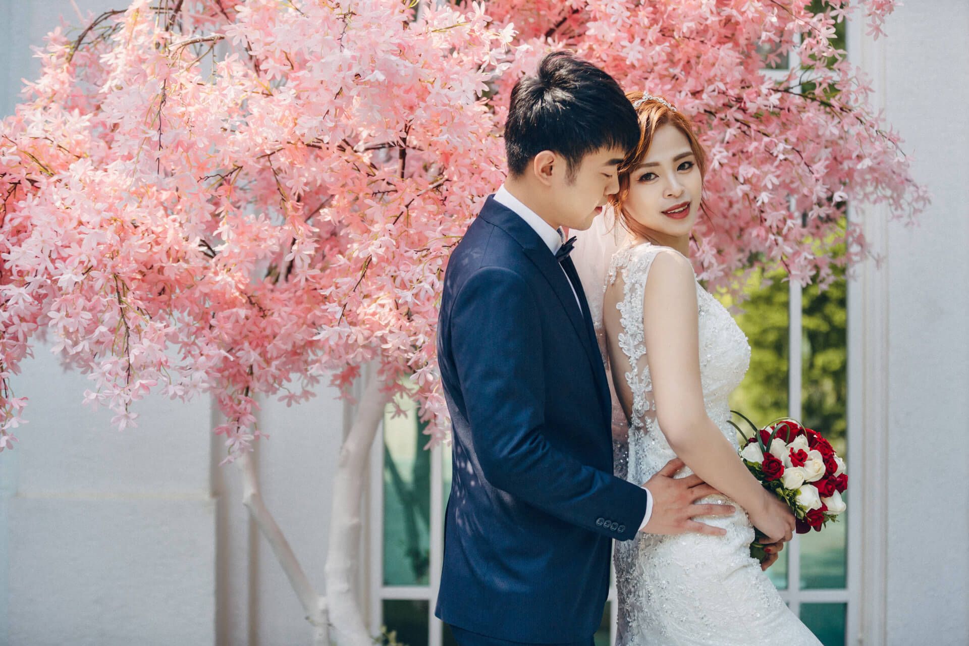 台北青青食尚花園會館婚禮紀錄：Ricky & Belle 在綠意圍繞下的戶外婚禮盛宴