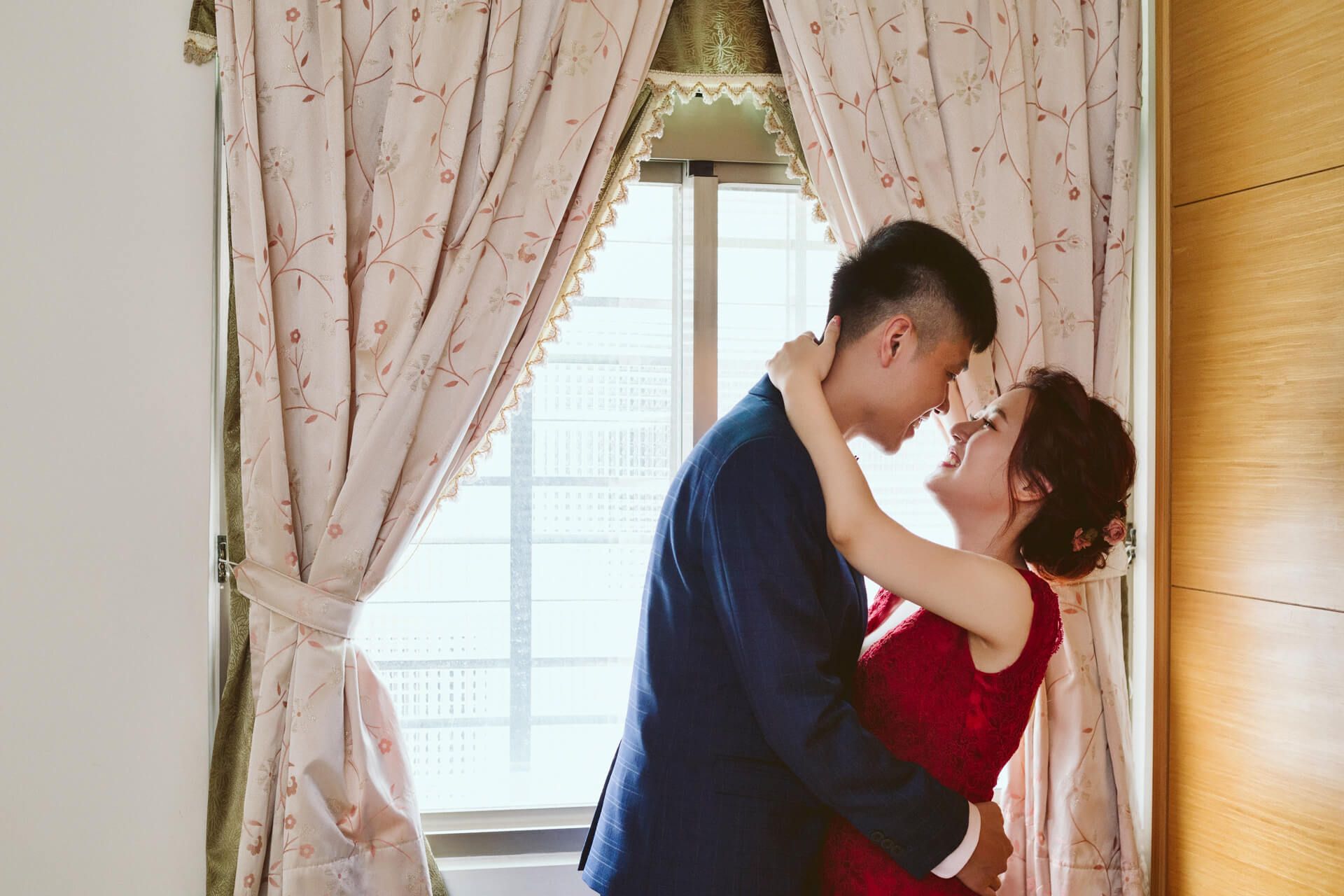 台北彭園婚禮紀錄：Ken & Sherry 在璀璨水晶燈下的永恆與深情側寫