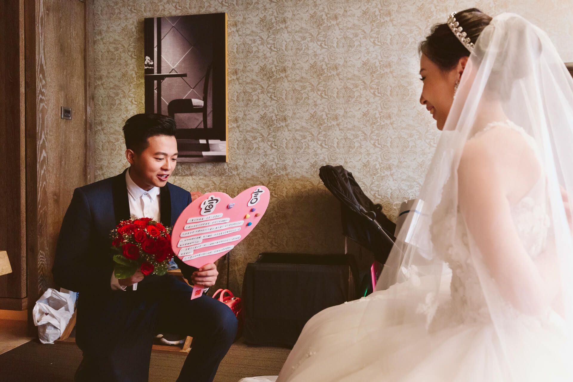 台北君品酒店婚禮紀錄：Carter & Patricia 在歌劇院迷霧光影下的法式古典盛宴