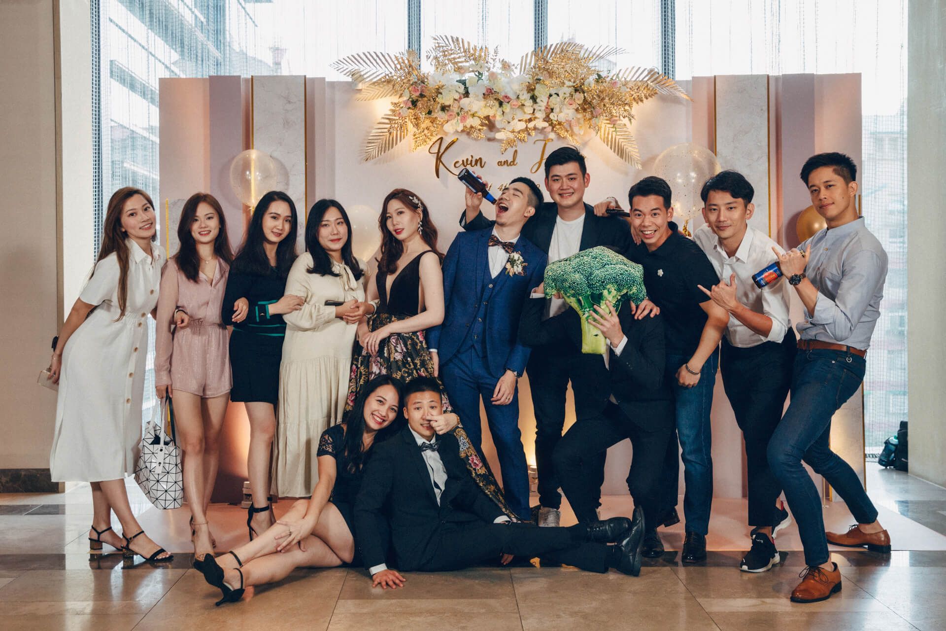 台北萬豪酒店婚禮紀錄 | Kevin & Jenny 在天際線下的現代奢華盛宴