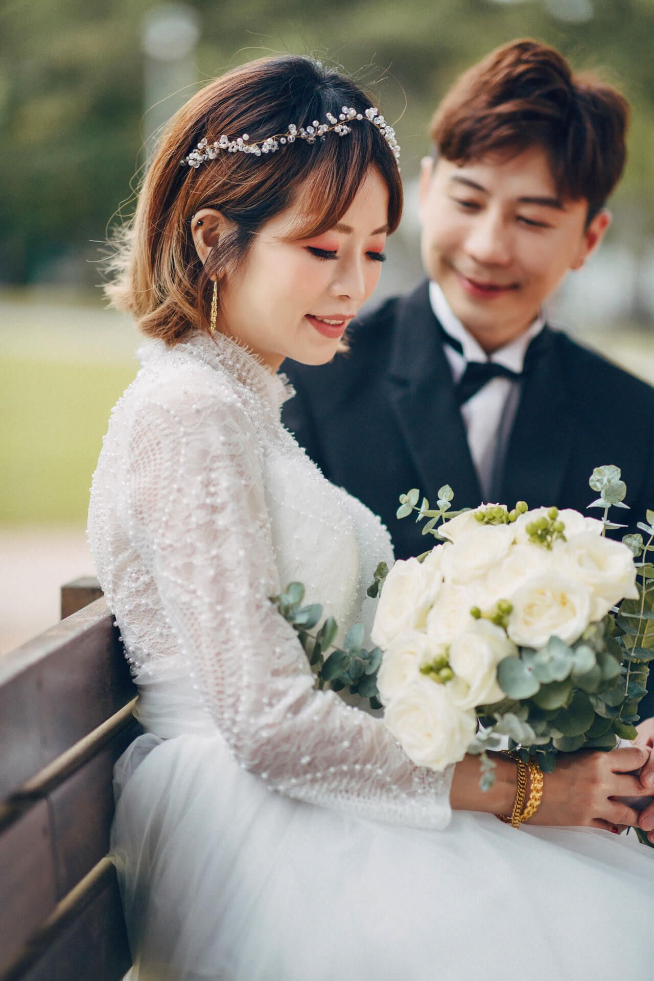 晶宴會館香榭玫瑰園婚禮紀錄 | Ethan & Ivy 在玫瑰芬芳間勾勒的浪漫篇章