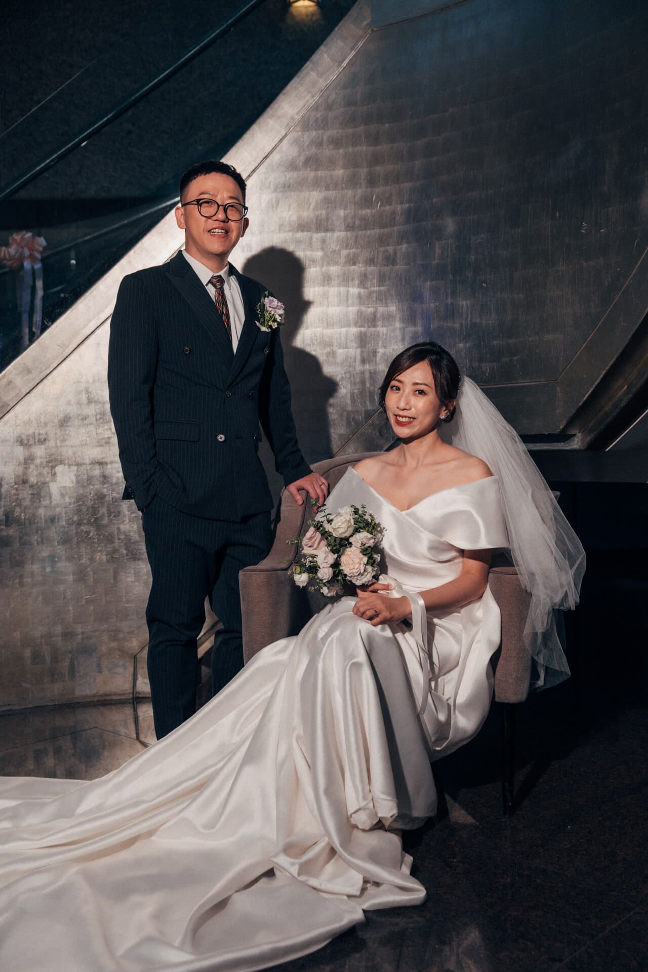 台北遠東香格里拉婚禮紀實 | Jimmy & Phoebe 的優雅城市光影故事