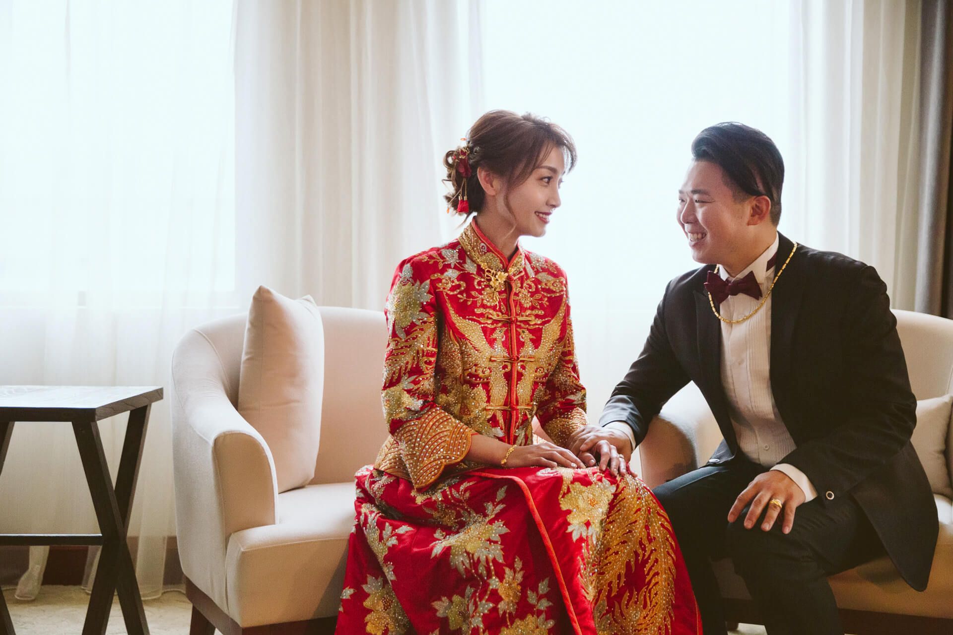 星靚點花園飯店婚禮紀錄：Paul & Nicole 在純白水晶教堂下的永恆誓言