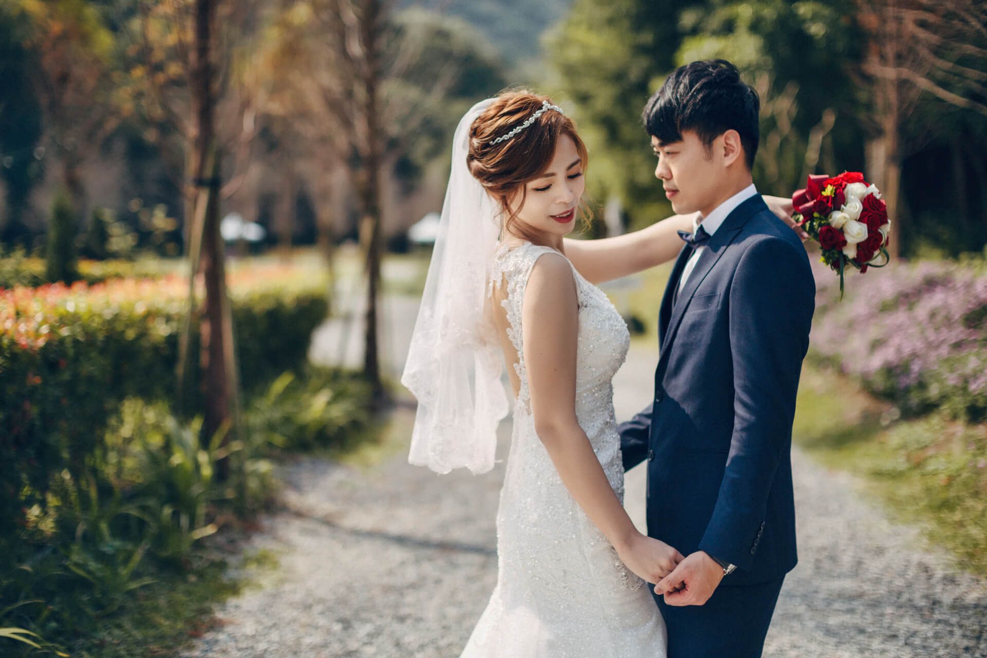 台北青青食尚花園會館婚禮紀錄：Ricky & Belle 在綠意圍繞下的戶外婚禮盛宴