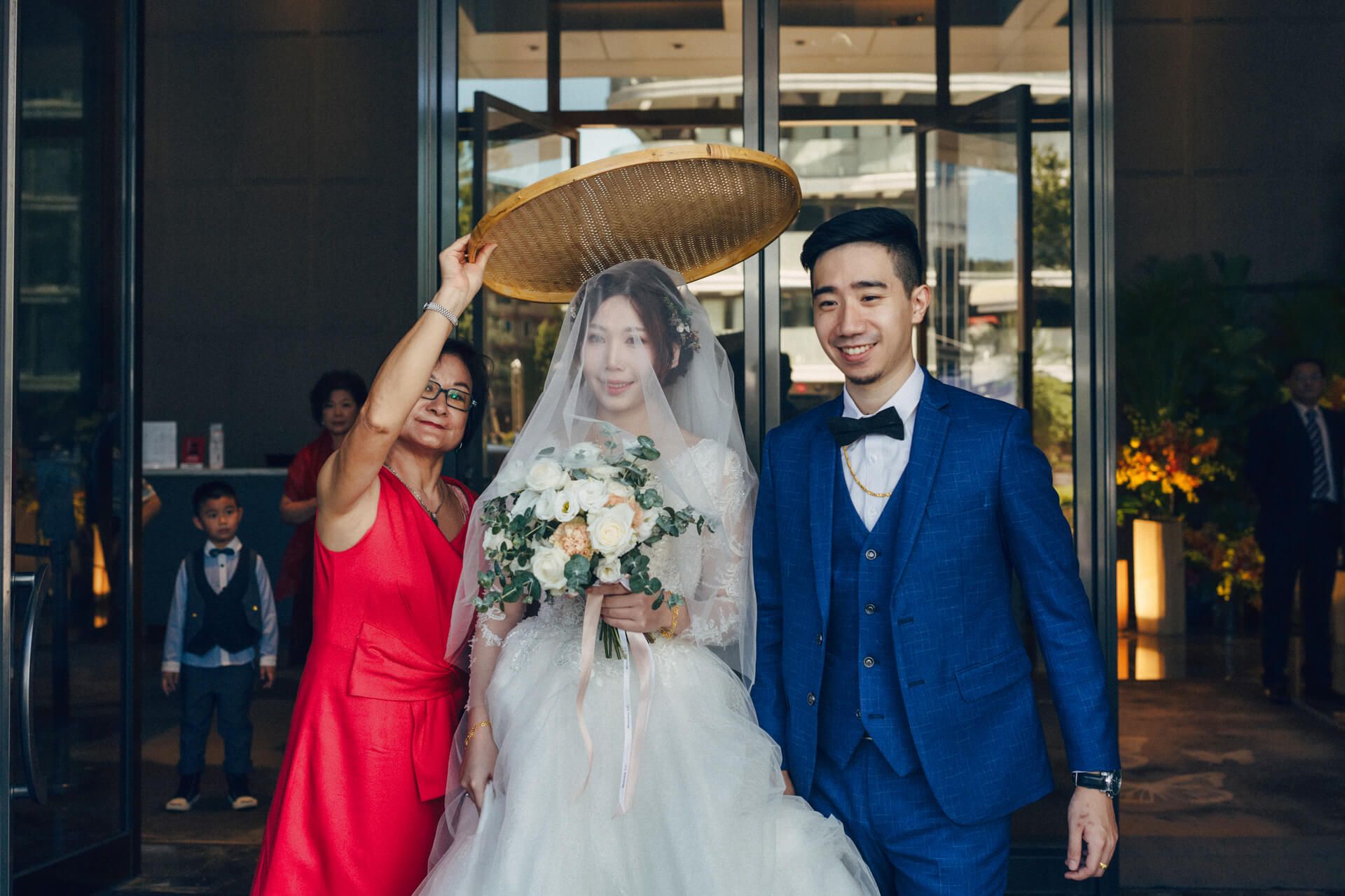 台北萬豪酒店婚禮紀錄 | Kevin & Jenny 在天際線下的現代奢華盛宴