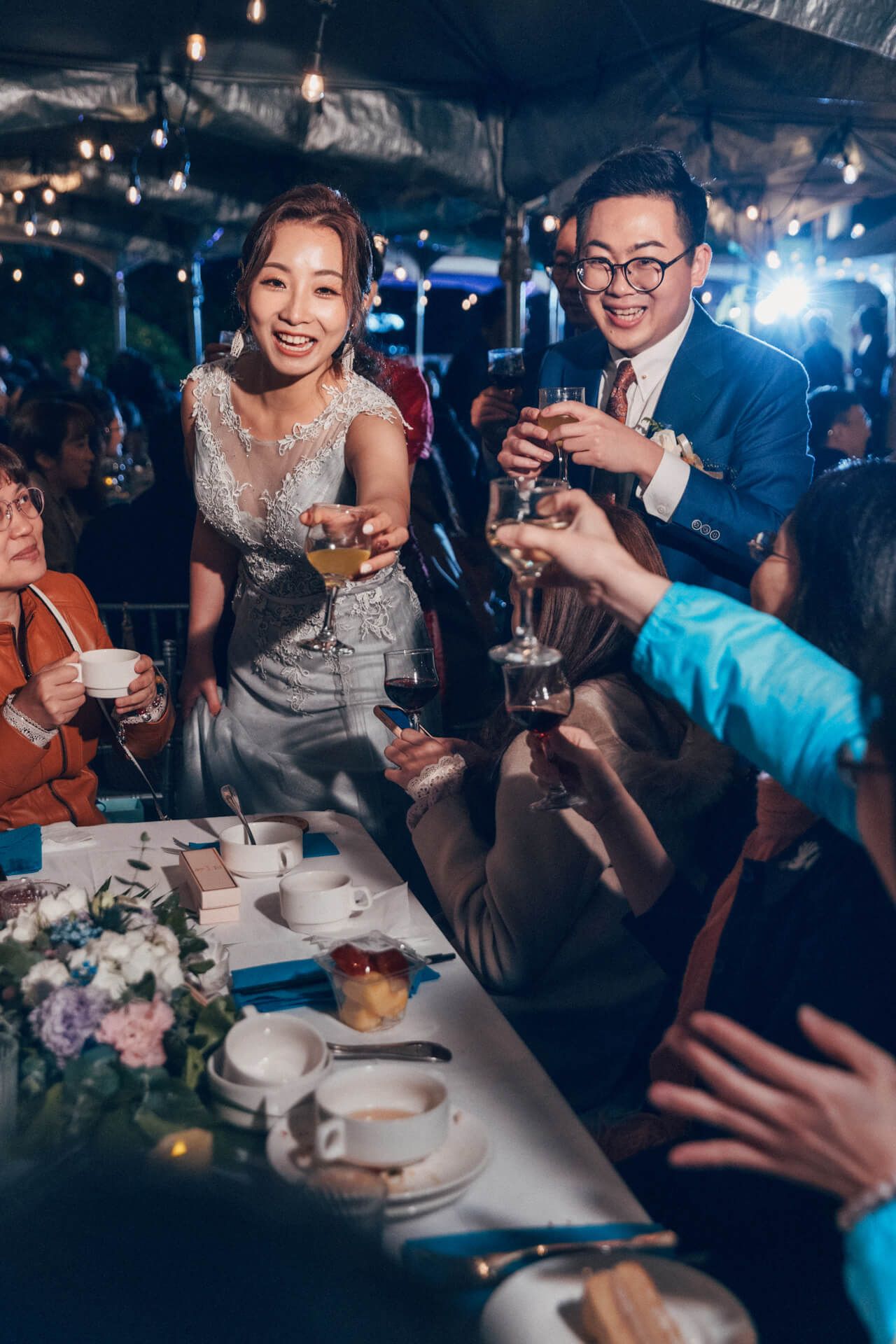台北天使分享餐廳婚禮紀錄 | Leader & Davi 在陽明山森林系光影下的浪漫誓言
