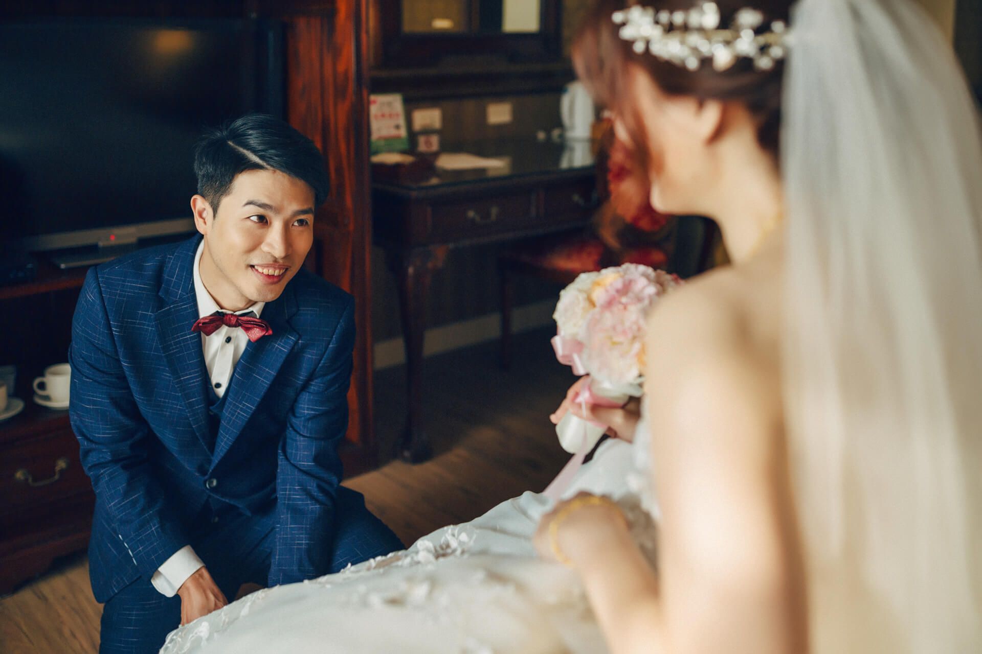宜蘭香格里拉冬山河婚禮紀錄 | Sean & Cora 在永恆水教堂交織的空拍唯美篇章