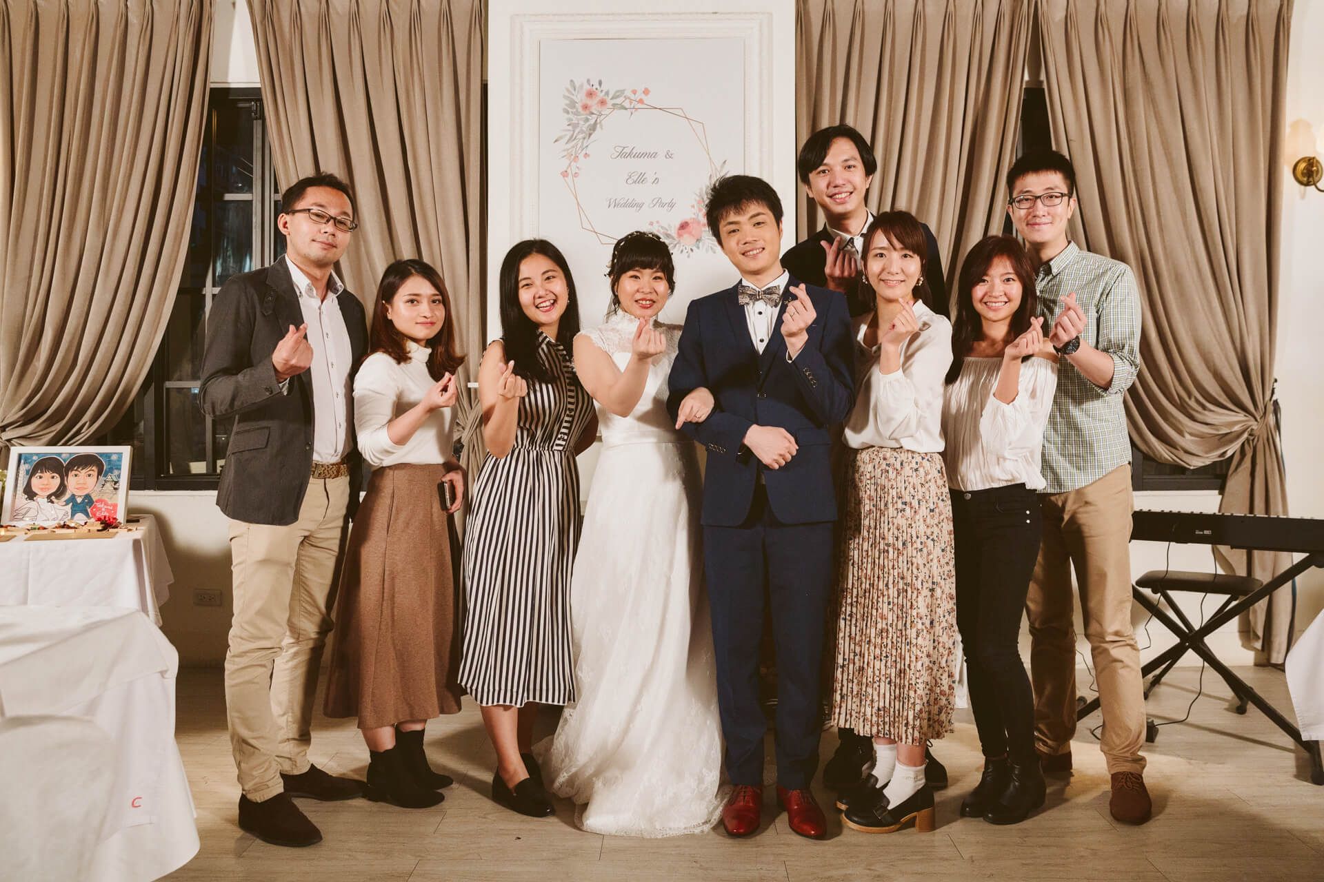 台北香頌私宅洋樓婚禮紀錄：Takuma & Elle 在歐式古董洋樓裡的浪漫私密章節